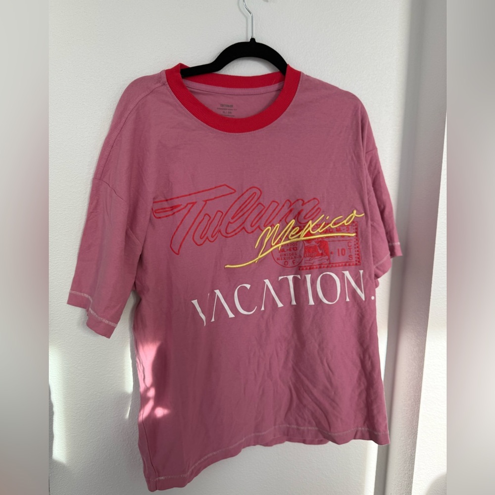 Cotton On Tulum Mexico Oversized Graphic Tee - XL